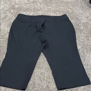 Lane Bryant Charcoal Cropped Pants